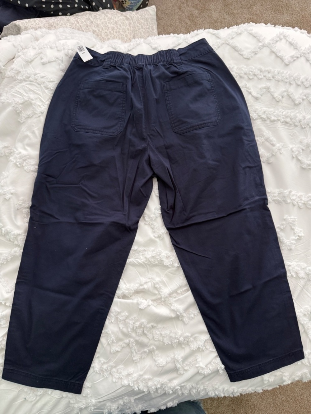 NWT Old Navy Women’s Dark Navy Jogger Pants Large Petite